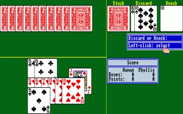 Cribbage King & Gin King screen shot game playing